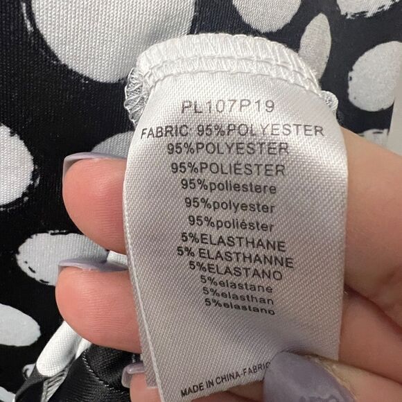 Lili Sidonio Polka Dot Mini Fit Flare Dress - Picture 9 of 10